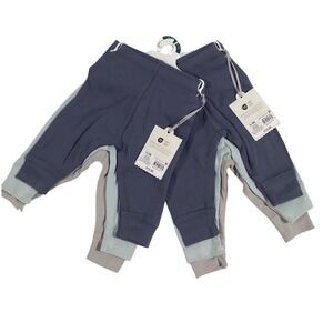 Baby Pants 0-3M 2~3 Pack Blue Gray Target Infant Toddler Bottoms‎ Newborn